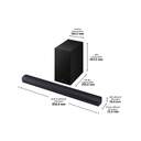 BARRASONIDO SAMSUNG HWB450F 2.1 300W DOLBY BT