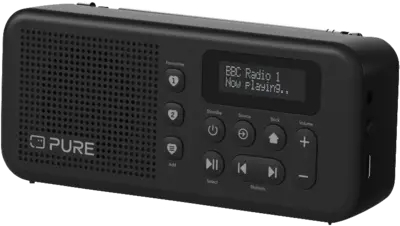 Radio digital Port&aacute;til Pure Elan Move Negro