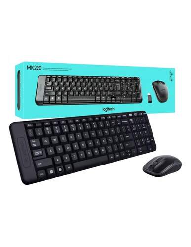 Teclado + Rat&oacute;n Logitech MK220