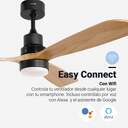 VENTILADOR TECHO U.BLUE ALM 4056 3A 142CM LED DC