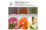 FRICOM. LG GBBS726CPY 203x60 419L INOX METALFRESH