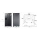 FRI. SAMSUNG RS68CG885DB1EF 178x91 GRAFITO DISP