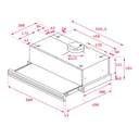 CAMP. TEKA CNL6415PLUSWH BLANCA 36821 60cm 385m3/h