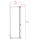 FRI. TEKA RFD77825 190x83x66 FD NF NEGRO DSP
