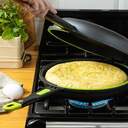 SARTEN DOBLE PARA TORTILLAS BRA FOODIE 24CM