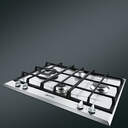 ENCIM. SMEG P261XGH 4F GAS 60CM INOX