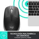 RATON LOGITECH M190 WIRELESS GRIS
