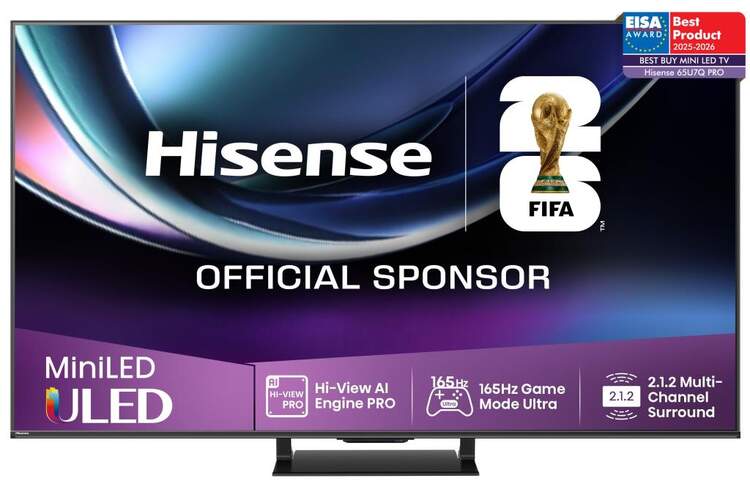 TV Hisense 65" MiniLED Pro 65U7Q Pro