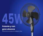 VENTILADOR PIE ARTICA AVP45W16N 45W 40 CM NEGRO