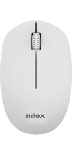 Ratón inalámbrico Nilox Blanco