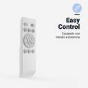 VENTILADOR TECHO U.BLUE IBE 106C DC LED SILENCIOSO