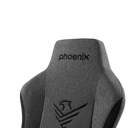 SILLA GAMING PHOENIX NOVA CUERO TELA GRIS
