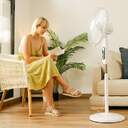 VENTILADOR PIE CECOTEC 515 16%%%quot; 45W WHITE 8297
