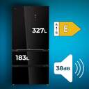 FRI. CECOTEC BOLERO FD510GLASS 183x85 2P NF NEGRO