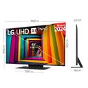 TV LG 43%%%quot; 43UT91006LA UHD ALFA5 WEBOS24 MAGIC