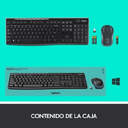TECLADO RATON LOGITECH MK270 WIRELESS USB