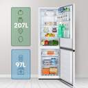 FRICOM. HISENSE RB390N4AWE 186x60 NF BLANCO