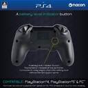 MANDO NACON PS4 MANDO OFICIAL WIRELESS