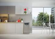 LVJ. HOOVER HF1C3SB1FX 8P 45CM 3%%%#170;B 43dBA INOX