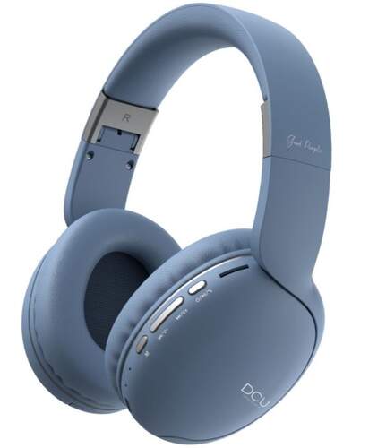 Auriculares Bluetooth DCU Diadema Azul