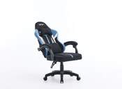 SILLA GAMING NASA SATURN PRO NEGRO AZUL CLARO