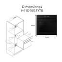Horno Haier H6ID46G3SYTB HORNO HAIER H6ID46G3SYTB 78L GT MF PIROL NEGRO VAP