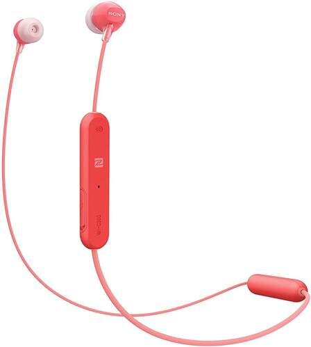 Auriculares Sony WI-C300R Rojos