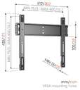 SOPORTE TV VOGEL%%%#39;S TVM 5505 FIXED MOUNT MEDIUM