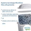 RECAMBIO JARRA BRITA MAXTRA PRO CAL PACK4 ESP.CAL