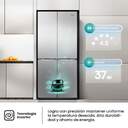 FRI. HISENSE RQ5P470SEIE 179x80x70 4P NF INOX