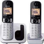 Tel&eacute;fono Inal&aacute;mbrico Panasonic KX-TGC212SPS DUO Plata