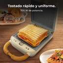 SANDWICH. CECOTEC ROCK%%%#39;NTOAST RETRO ONE BEIGE 1309