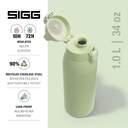 BOTELLA SIGG  SHIELD THERM ONE ECO GREEN 0.5 L