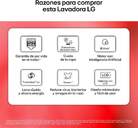 Lavadora LG F4X9009TWCE LVD. LG F4X9009TWCE 9K 1400R TBWASH BCA