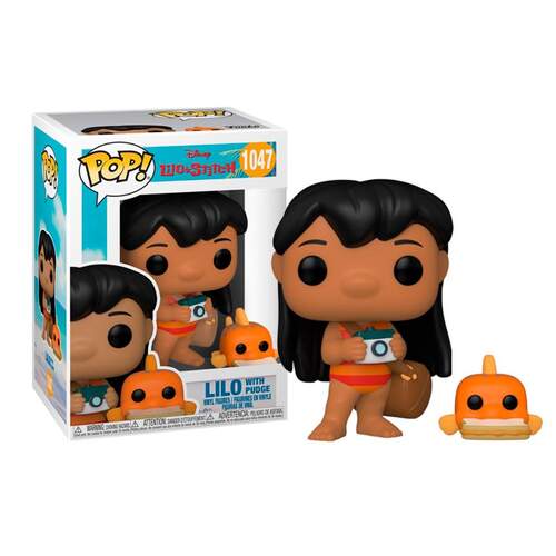 Funko Pop Disney Lilo y Stich Con Pez