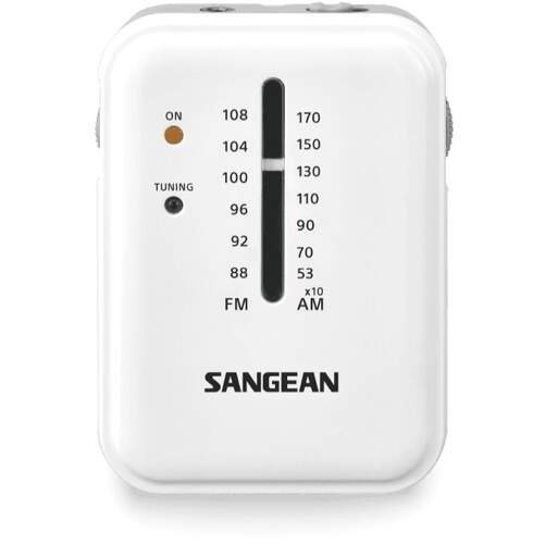 Radio portatil Sangean SR-32 Blanco/Gris