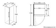 FRI. BALAY 3FCE553WE 186x60 1P BCO