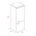 FRICOM. TEKA RETRO RBF78617 190x60 NF NEGRO