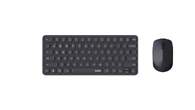 TECLADO Y RATON RAPOO 9010M GRIS OSCURO 00227545  