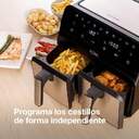 FREIDORA AIRE SOLAC FA1520 4 4L DOBLE 1700W