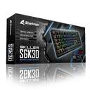 TECLADO SHARKOON SGK30 RED MECANICO RGB GAMING