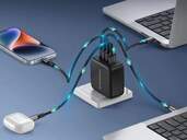 CARGADOR CONCEPTRONIC 3 USB-C 1 USB-A 100W