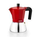 CAFET. ITALIANA MONIX INDUCTION INOX RED 9T