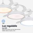 VENTILADOR TECHO U.BLUE NASIM 7048WX RETRACT DC.WI