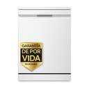 Lavavajillas LG DF375HWS LVJ. LG DF375HWS 10P QUADWASH 3%%%#170;B 43DB BCO