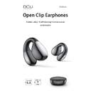 AURICULAR DCU CLIP BUDS CONDUCCION AEREA NEGROS
