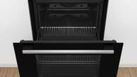 HORNO BOSCH HBB536BS0 MF 71L CRIS. BK/INOX CARRO