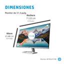MONITOR HP  31,5%%%quot; 1920 X 1080 FHD NEGRO PLATA