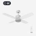 VENTILADOR TECHO U.BLUE MIDI 4042W 106 DC LED