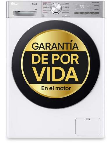 Lavadora LG F4WR9009A2W